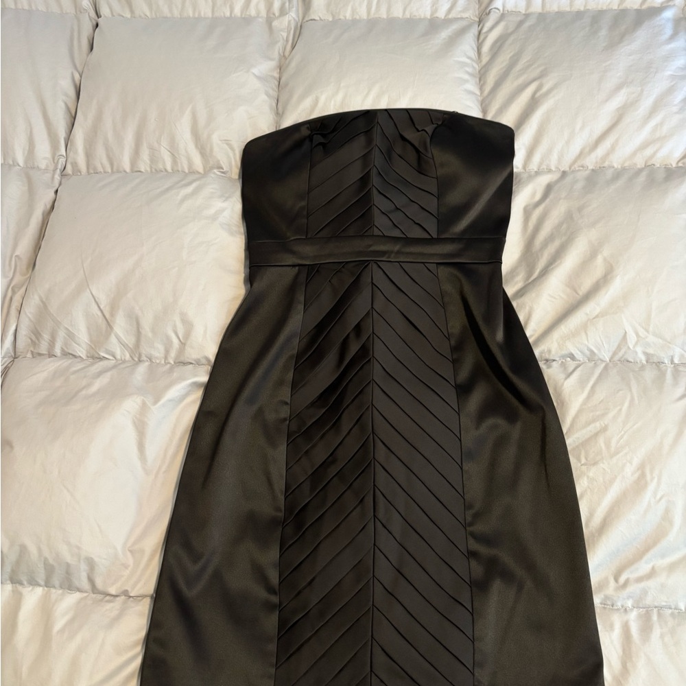 Max & Cleo Black Strapless Dress